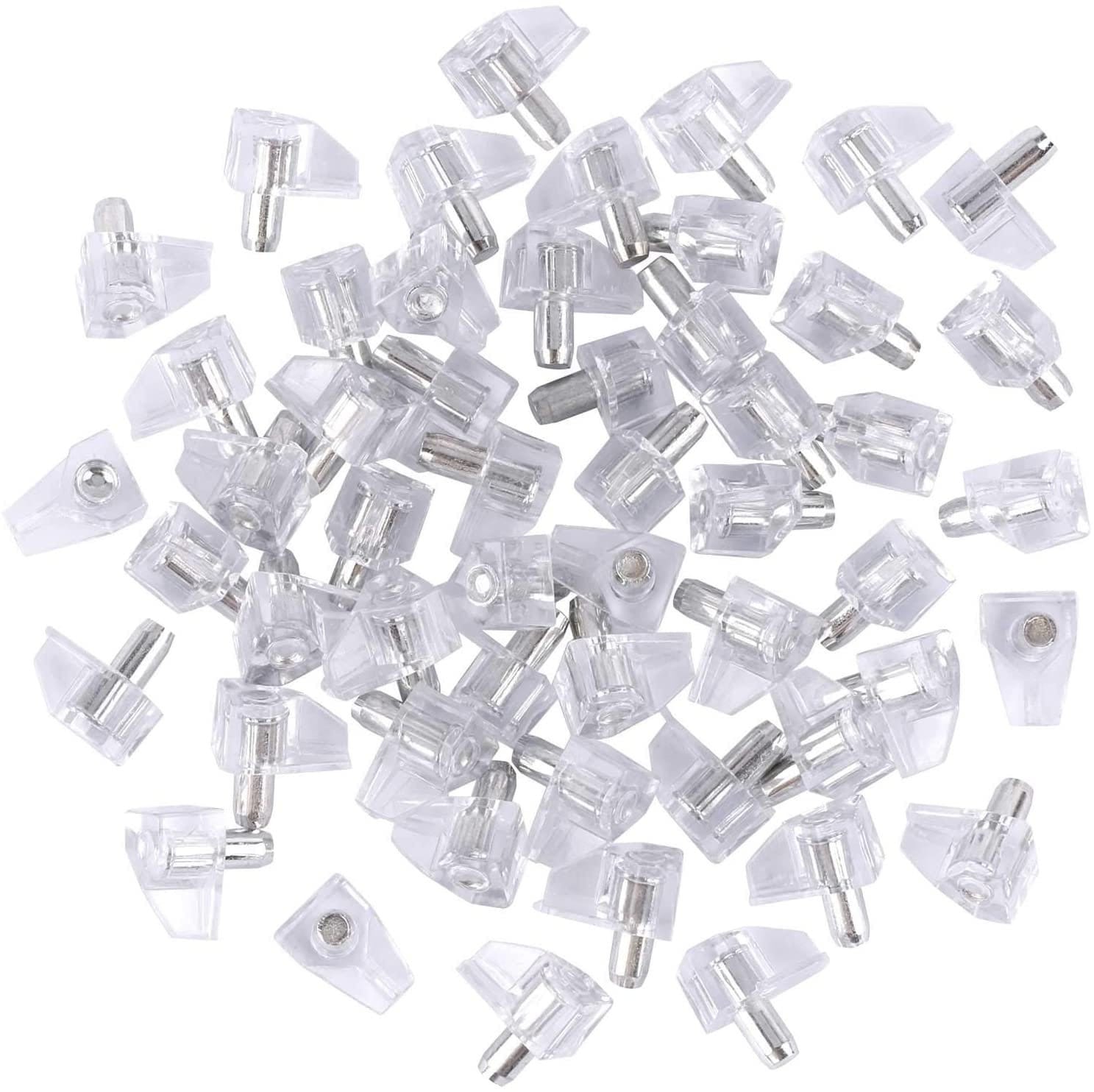 8 Pins 5mm Shelf Pegs Pins Cabinet Furniture Spoon Shape Support Pegs for  Shelves Nickel Plated 